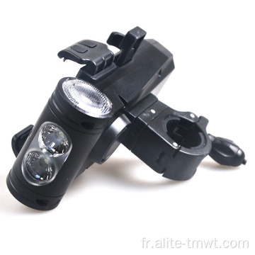 Lumière LED de vélo USB rechargeable